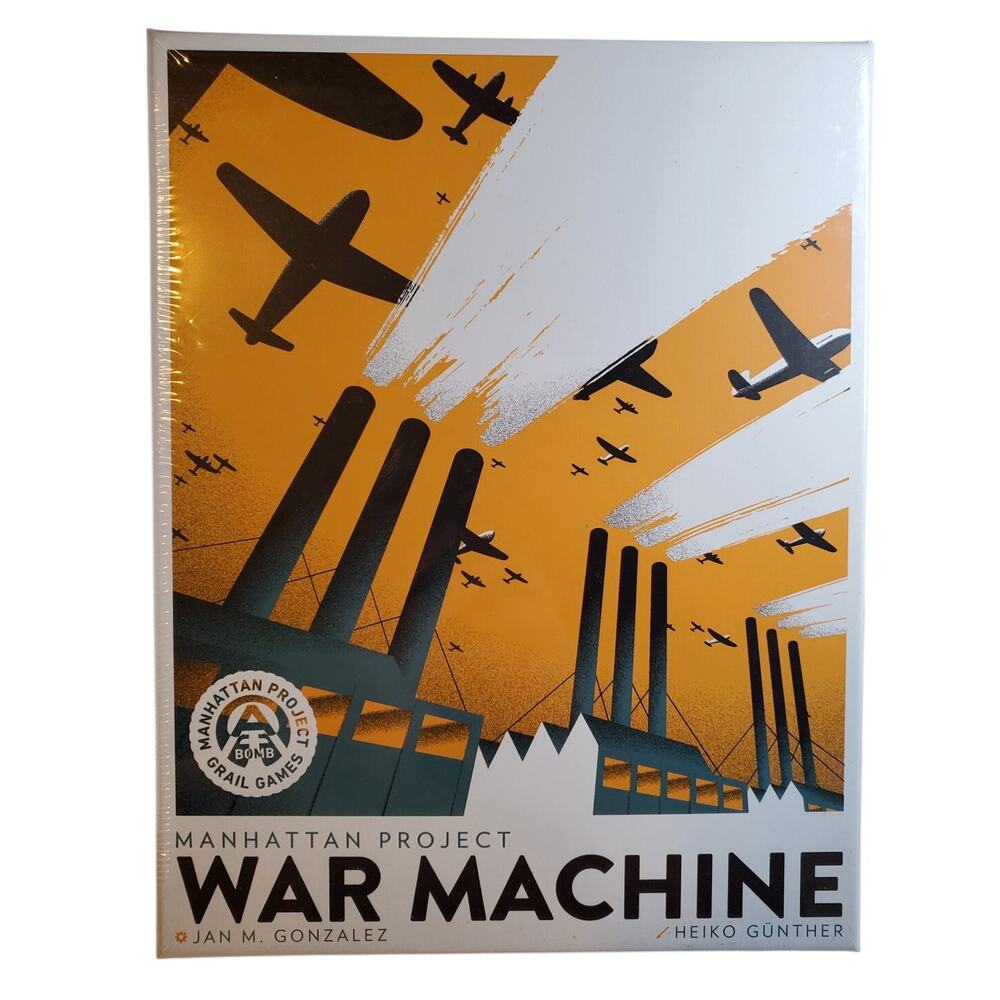 Manhattan Project: War Machine Board Game - 1-4 Players
